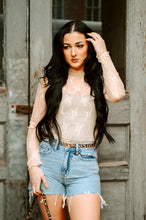 Load image into Gallery viewer, Lacy Sheer Top