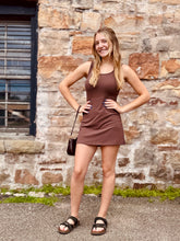 Load image into Gallery viewer, Tennis Workout Dress W/ Built In Shorts