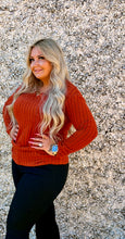 Load image into Gallery viewer, V Neck Ribbed Long Sleeve