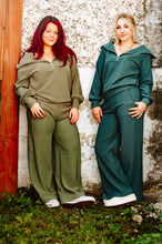 Load image into Gallery viewer, 1/2 Zip 2 Pc Set