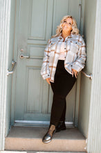 Load image into Gallery viewer, Plaid Button Down Shacket