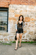 Load image into Gallery viewer, Lace V-Neck Bodysuit
