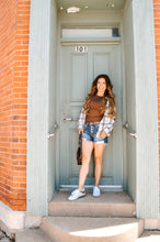 Load image into Gallery viewer, Risen Mid Rise Button Down Shorts Willow
