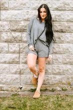 Load image into Gallery viewer, Long Sleeved Cloud Short Set
