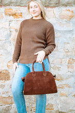 Load image into Gallery viewer, Brown Waffle Knit Sweater
