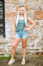 Load image into Gallery viewer, Raw Edge Tank Top
