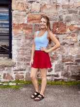 Load image into Gallery viewer, Spandex Tennis Skirt W/ Shorts
