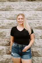 Load image into Gallery viewer, Basic Cotton V Neck Top
