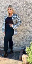 Load image into Gallery viewer, Plaid Button Down Shacket
