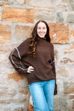 Load image into Gallery viewer, Oversized Outer Stitched Sweater
