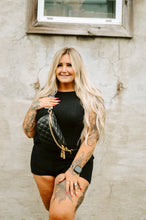 Load image into Gallery viewer, Boho Beach Ribbed Knit Deep V Set
