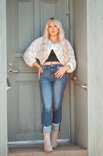 Load image into Gallery viewer, Hollow Lace Floral Sleeve Top
