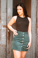 Load image into Gallery viewer, Corduroy Mini Skirt
