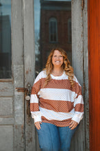Load image into Gallery viewer, Polka Dot Color Block Long Sleeve
