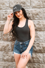 Load image into Gallery viewer, Racerback Tank Bodysuit Cotton
