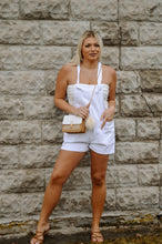 Load image into Gallery viewer, Knotted Washed Romper
