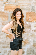 Load image into Gallery viewer, Lace V-Neck Bodysuit
