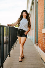 Load image into Gallery viewer, Risen Mid Rise Crossover Shorts Vivian

