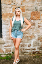 Load image into Gallery viewer, Raw Edge Tank Top
