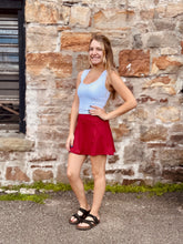 Load image into Gallery viewer, Spandex Tennis Skirt W/ Shorts
