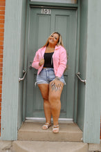 Load image into Gallery viewer, Fleece Cropped Zip Up Hoodie w/ Pockets

