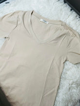 Load image into Gallery viewer, Basic Cotton V Neck Top
