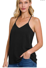 Load image into Gallery viewer, Adjustable Strap V-Neck Cami Top
