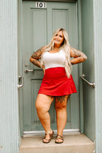 Load image into Gallery viewer, Spandex Tennis Skirt W/ Shorts
