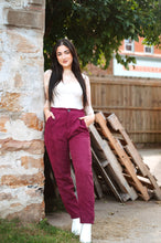 Load image into Gallery viewer, Burgundy Slacks
