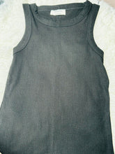 Load image into Gallery viewer, Ribbed Scoop Neck Tank
