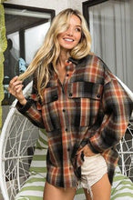 Load image into Gallery viewer, Vintage Plaid Shacket
