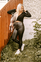 Load image into Gallery viewer, Vegan Leather Leggings
