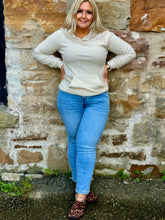 Load image into Gallery viewer, Ribbed Lightweight Hooded Long Sleeve
