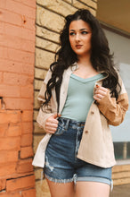 Load image into Gallery viewer, Color Block Corduroy Shacket
