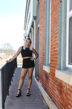 Load image into Gallery viewer, 2 Piece Short Set W/ White Stitching

