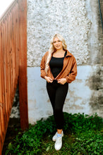Load image into Gallery viewer, Athleisure Crop Oversized Jacket
