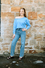 Load image into Gallery viewer, Off The Shoulder Crop Sweatshirt
