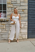 Load image into Gallery viewer, Woven Tie Back Jumpsuit
