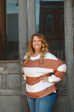 Load image into Gallery viewer, Polka Dot Color Block Long Sleeve
