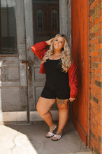 Load image into Gallery viewer, Black Compression Shorts Catsuit

