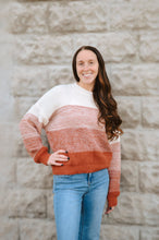 Load image into Gallery viewer, Color Block Sweater
