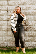 Load image into Gallery viewer, Stripe Cardigan w/Buttons
