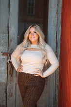 Load image into Gallery viewer, Wide Leg Leopard Pants
