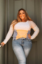 Load image into Gallery viewer, Color Block Long Sleeve Shirt
