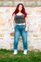 Load image into Gallery viewer, Round Neck Ribbed Long Cami
