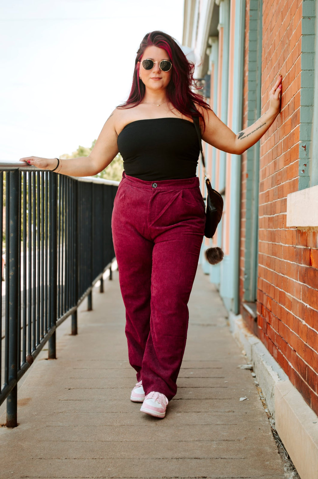 Burgundy Slacks