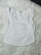 Load image into Gallery viewer, Ribbed Square Neck Cropped Tank
