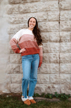 Load image into Gallery viewer, Color Block Sweater
