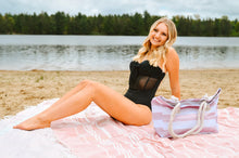Load image into Gallery viewer, One Piece Tie Front Swimsuit Natalie
