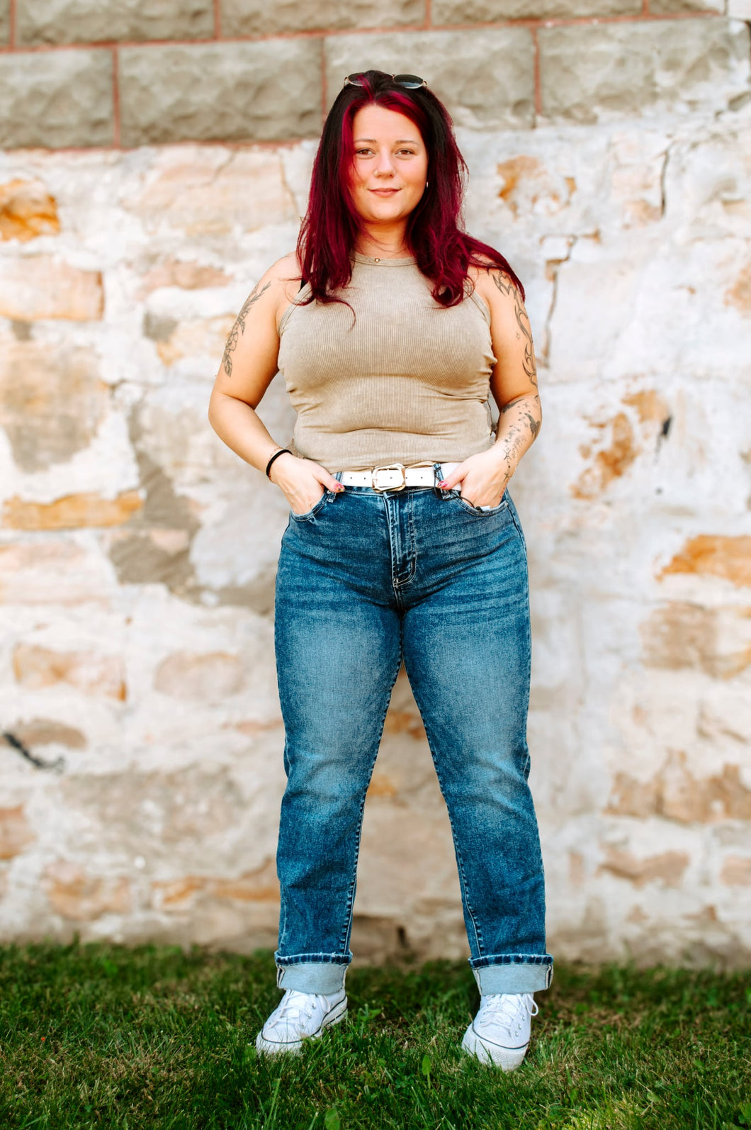 Round High Neck Tank